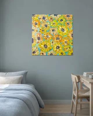 SUNFLOWER shown in Bedroom / Study