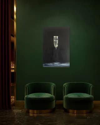 The Elegance of Sparkling Moment shown in Hotel Lounge