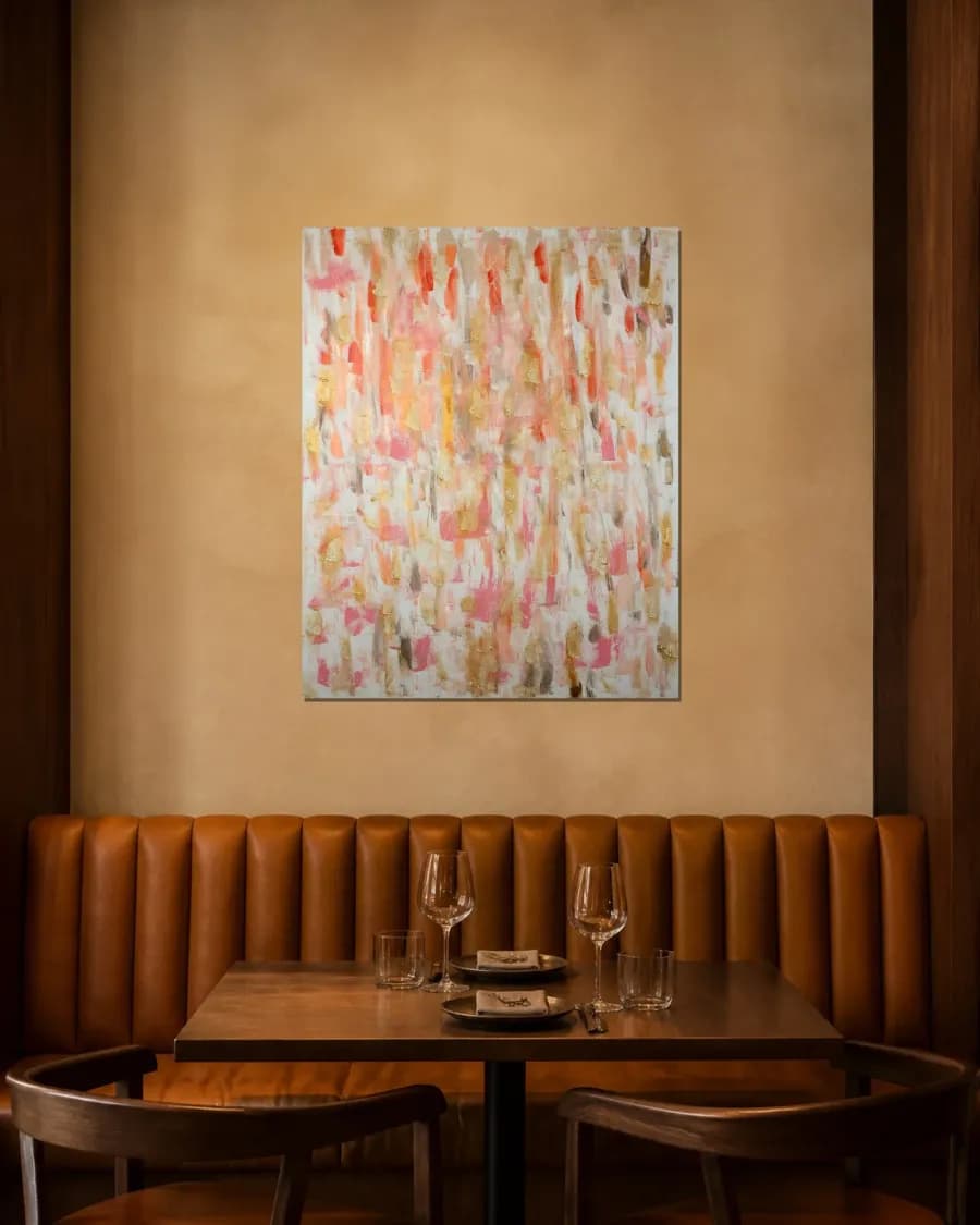 Abstract #1 shown in an interior