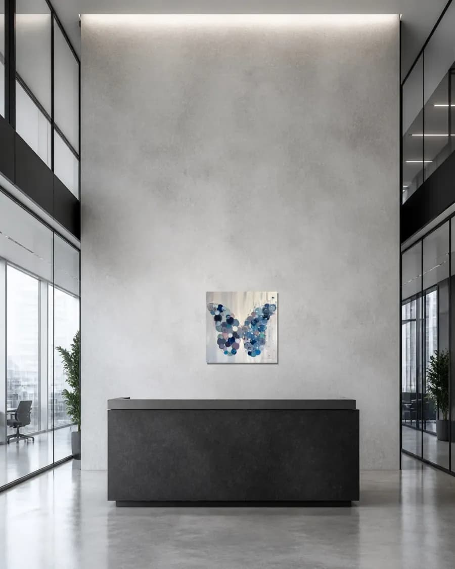 BUTTERFLY MATRIX BUBBLE shown in an interior