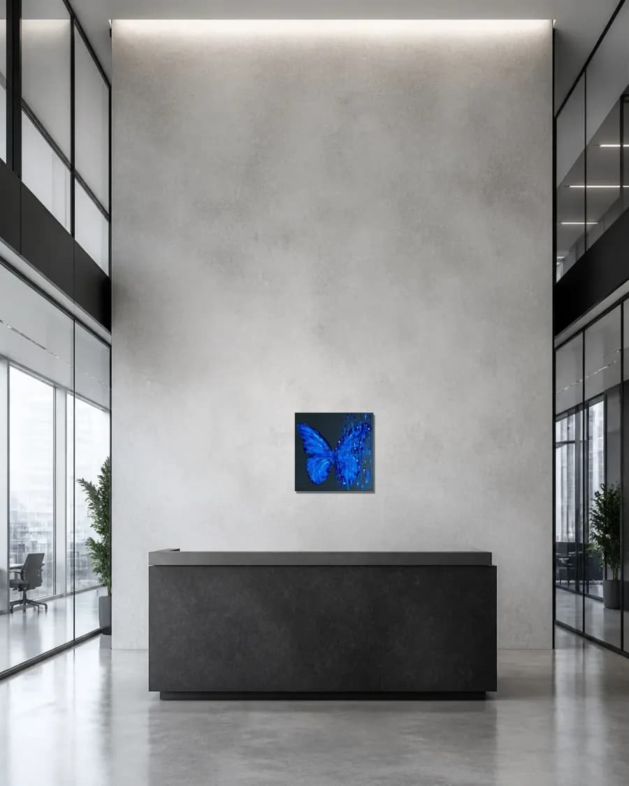 BUTTERFLY MATRIX shown in an interior