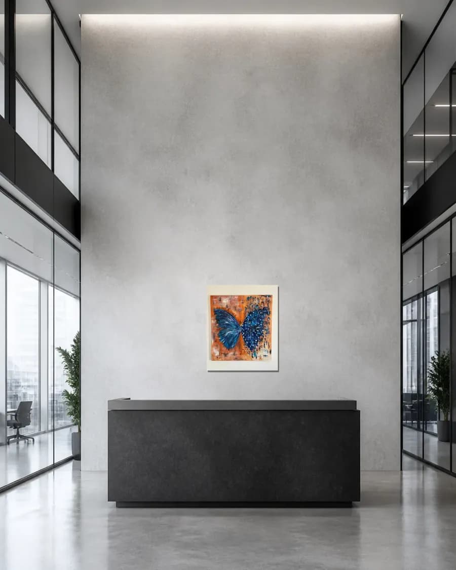 BUTTERFLY MATRIX shown in an interior