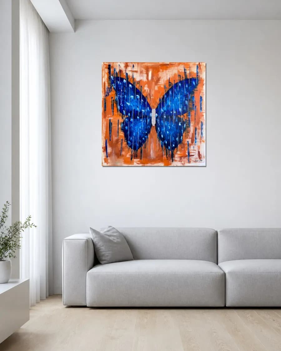 BUTTERFLY MATRIX SHINE shown in an interior
