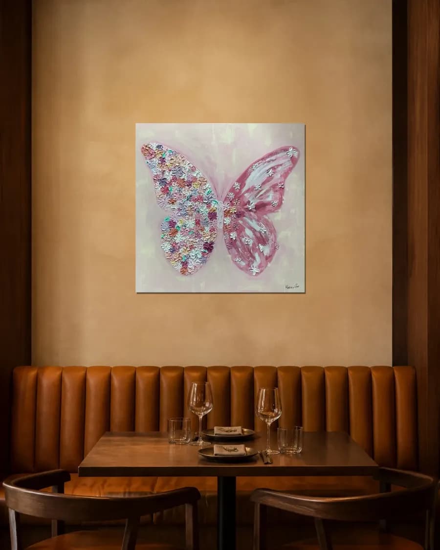 BUTTERFLY MATRIX SPRING shown in an interior