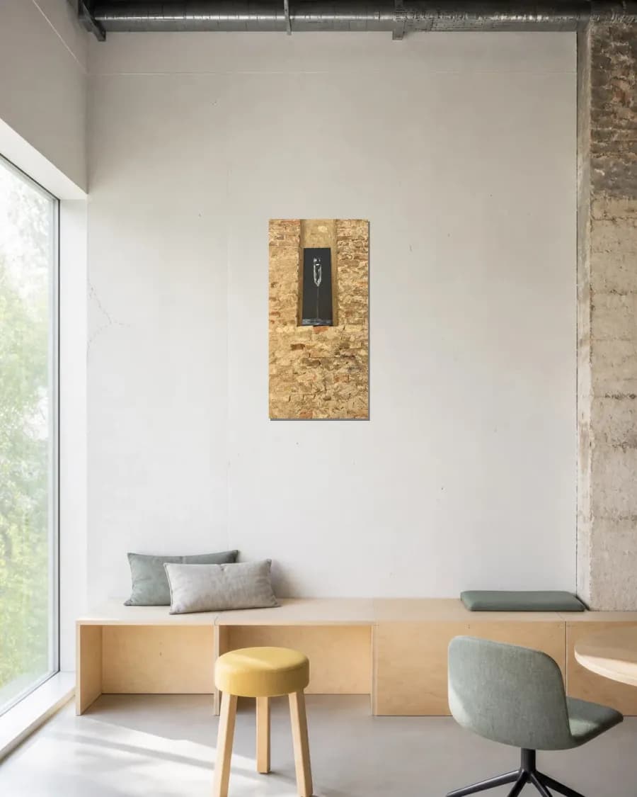 Elegance in the Dar shown in an interior