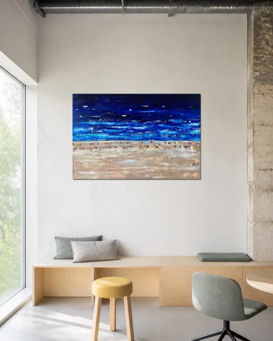 Midnight Shoreline shown in an interior