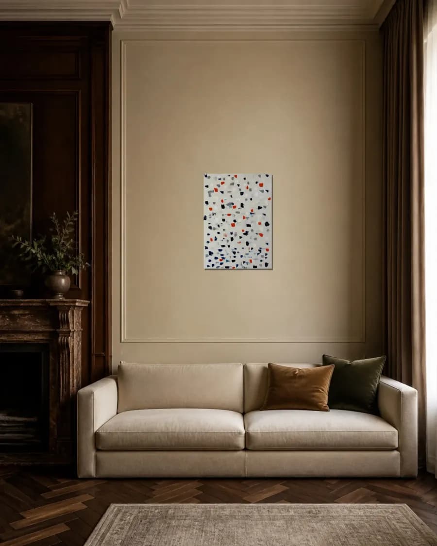 NEW YORK shown in an interior
